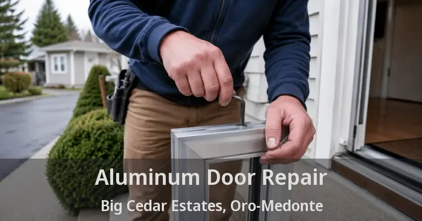 Aluminum Door Repair Big Cedar Estates, Oro-Medonte - ON