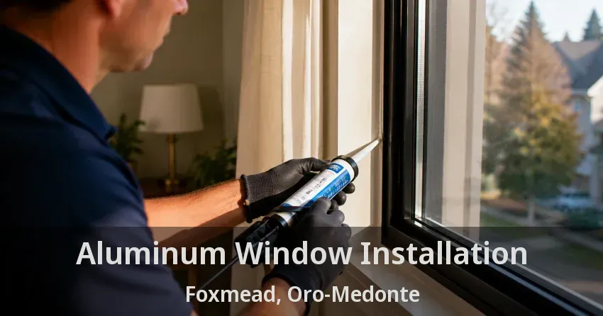 Aluminum Window Installation Foxmead, Oro-Medonte - ON