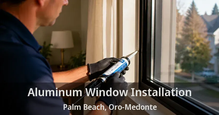 Aluminum Window Installation Palm Beach, Oro-Medonte - ON