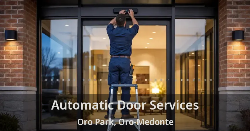 Automatic Door Services Oro Park, Oro-Medonte - ON