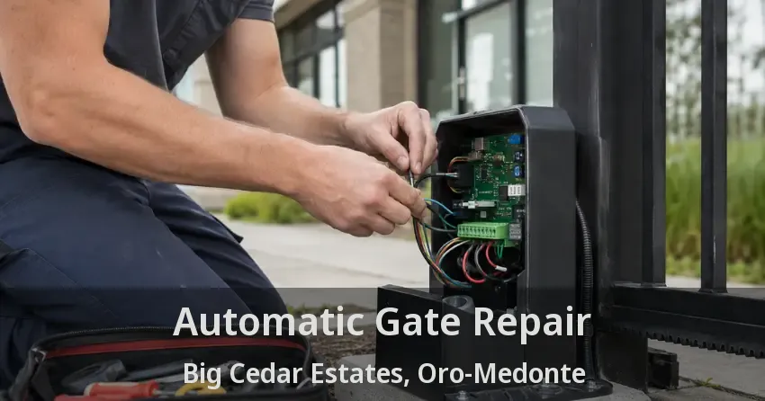 Automatic Gate Repair Big Cedar Estates, Oro-Medonte - ON