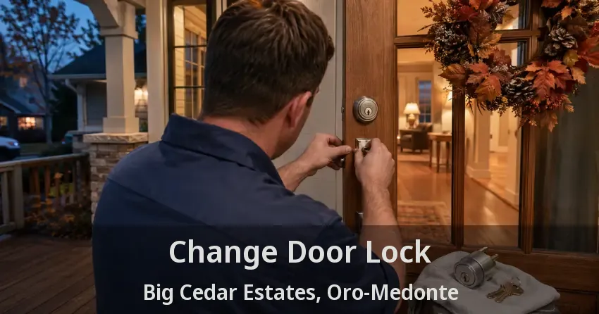 Change Door Lock Big Cedar Estates, Oro-Medonte - ON