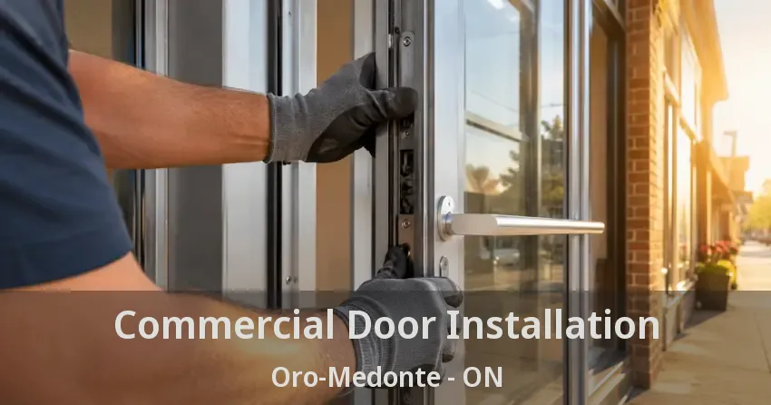 Commercial Door Installation Oro-Medonte - ON