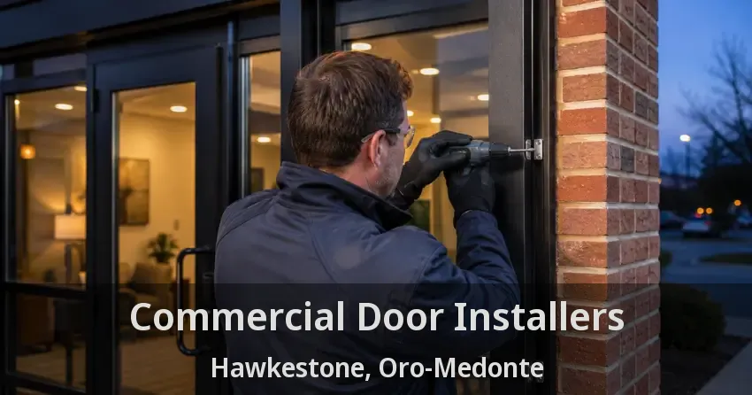 Commercial Door Installers Hawkestone, Oro-Medonte - ON