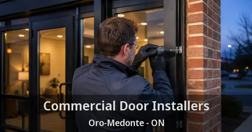 Commercial Door Installers Oro-Medonte - ON