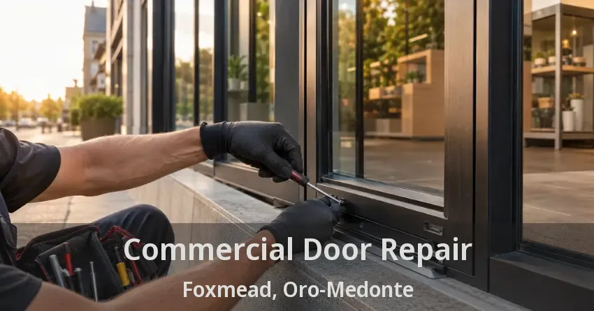 Commercial Door Repair Foxmead, Oro-Medonte - ON