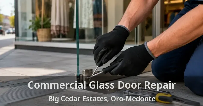 Commercial Glass Door Repair Big Cedar Estates, Oro-Medonte - ON