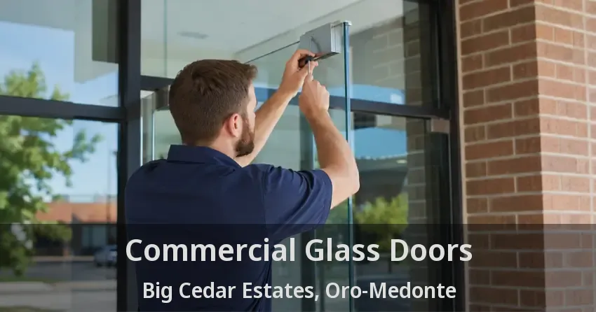 Commercial Glass Doors Big Cedar Estates, Oro-Medonte - ON