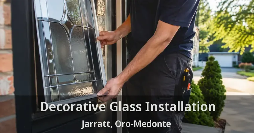 Decorative Glass Installation Jarratt, Oro-Medonte - ON