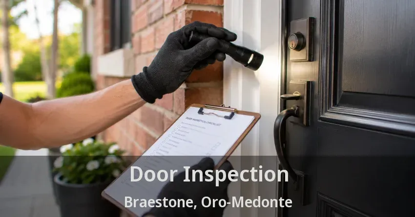 Door Inspection Braestone, Oro-Medonte - ON