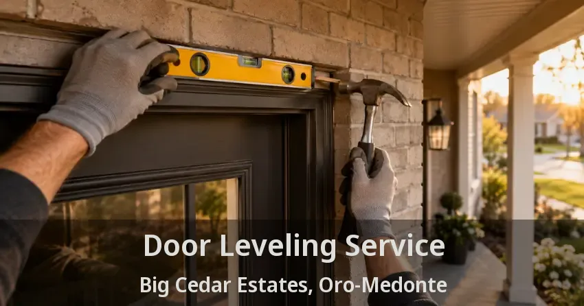 Door Leveling Service Big Cedar Estates, Oro-Medonte - ON