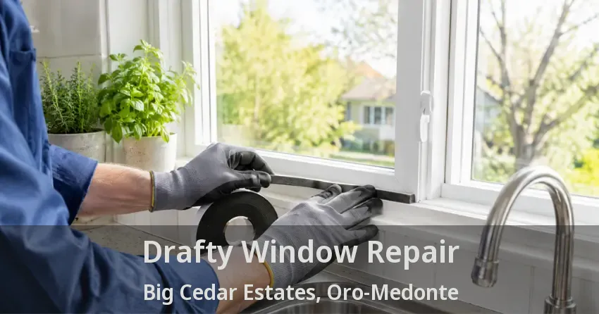 Drafty Window Repair Big Cedar Estates, Oro-Medonte - ON