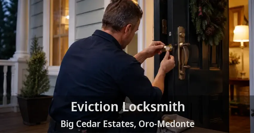 Eviction Locksmith Big Cedar Estates, Oro-Medonte - ON