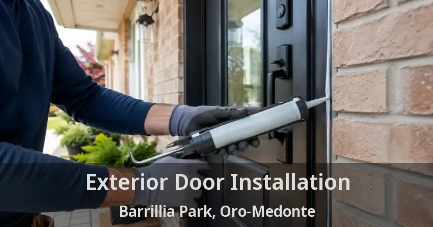 Exterior Door Installation Barrillia Park, Oro-Medonte - ON