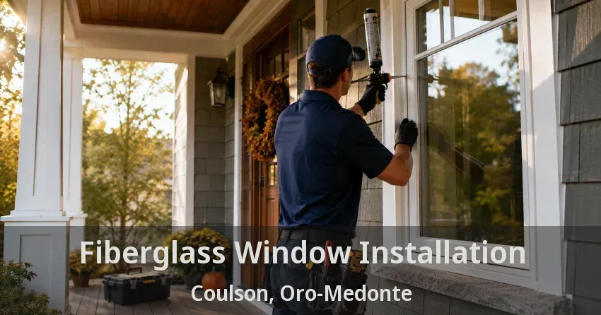 Fiberglass Window Installation Coulson, Oro-Medonte - ON