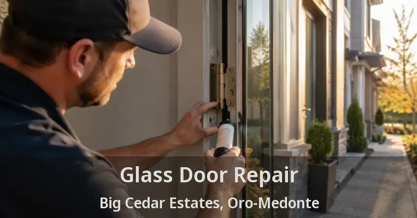 Glass Door Repair Big Cedar Estates, Oro-Medonte - ON