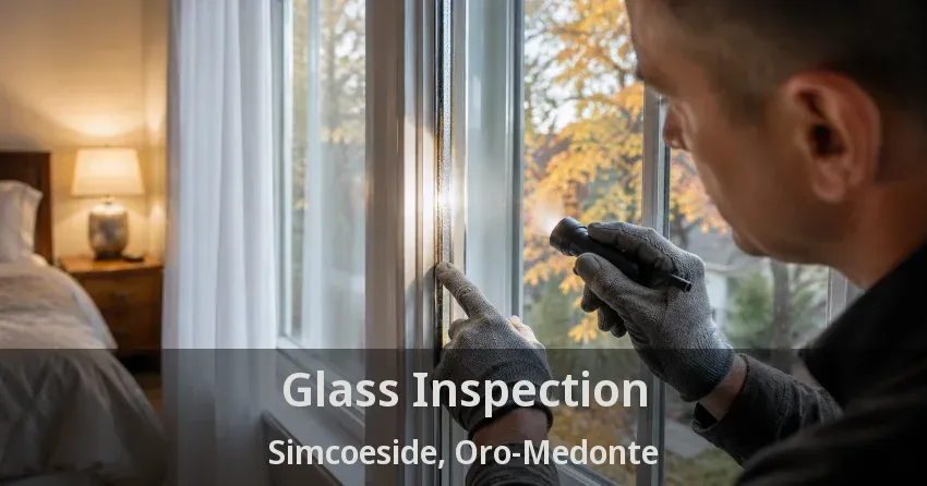 Glass Inspection Simcoeside, Oro-Medonte - ON