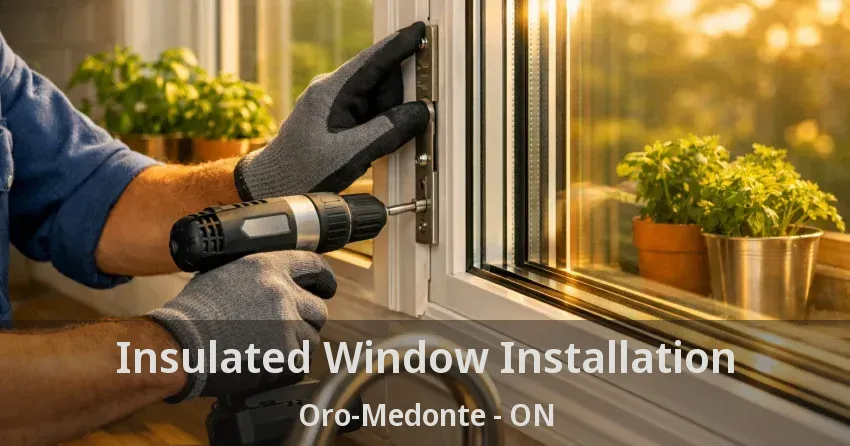 Insulated Window Installation Oro-Medonte - ON