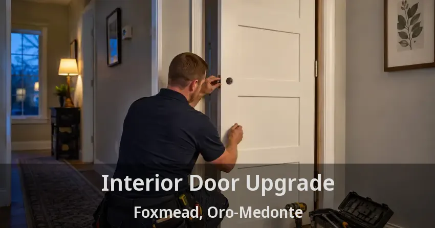 Interior Door Upgrade Foxmead, Oro-Medonte - ON