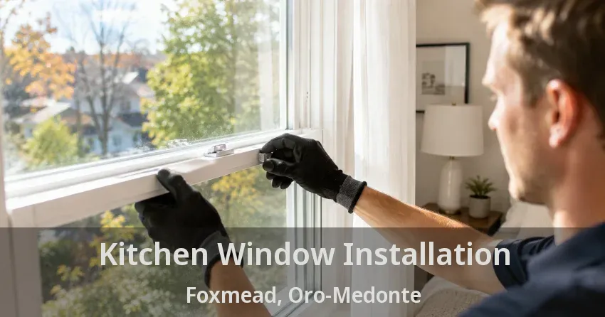 Kitchen Window Installation Foxmead, Oro-Medonte - ON