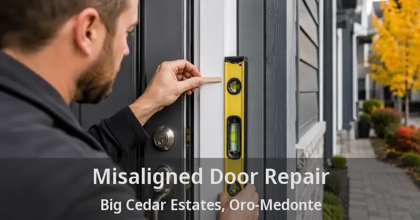 Misaligned Door Repair Big Cedar Estates, Oro-Medonte - ON
