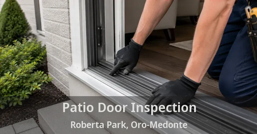 Patio Door Inspection Roberta Park, Oro-Medonte - ON