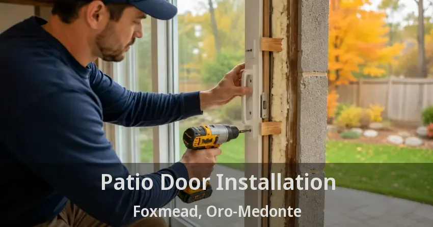 Patio Door Installation Foxmead, Oro-Medonte - ON