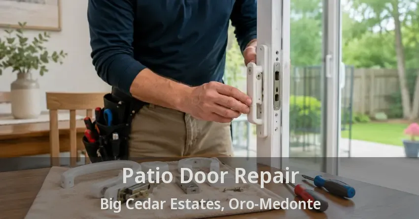 Patio Door Repair Big Cedar Estates, Oro-Medonte - ON