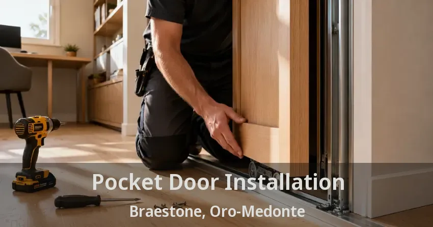 Pocket Door Installation Braestone, Oro-Medonte - ON