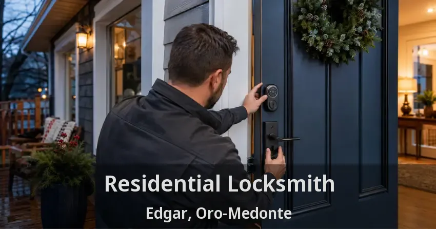 Residential Locksmith Edgar, Oro-Medonte - ON
