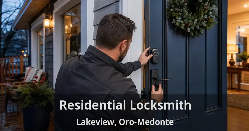 Residential Locksmith Lakeview, Oro-Medonte - ON