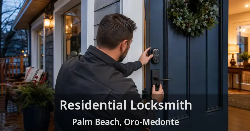 Residential Locksmith Palm Beach, Oro-Medonte - ON