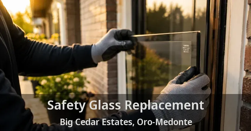 Safety Glass Replacement Big Cedar Estates, Oro-Medonte - ON