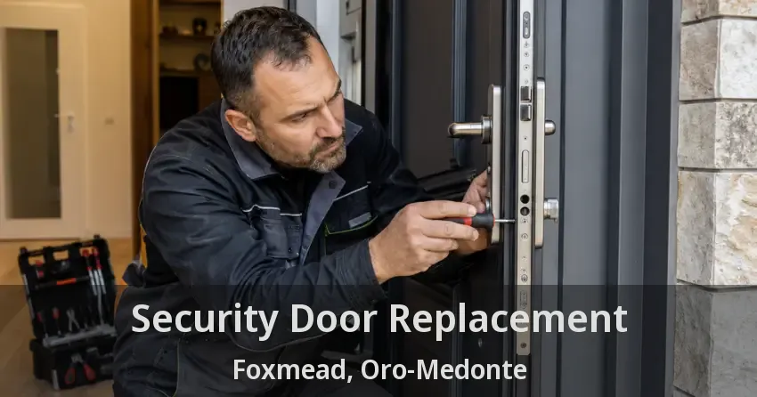 Security Door Replacement Foxmead, Oro-Medonte - ON