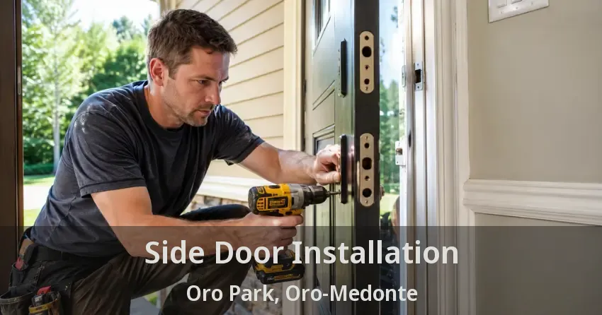 Side Door Installation Oro Park, Oro-Medonte - ON