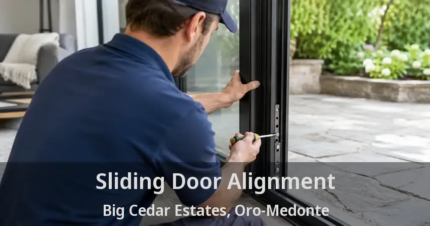 Sliding Door Alignment Big Cedar Estates, Oro-Medonte - ON