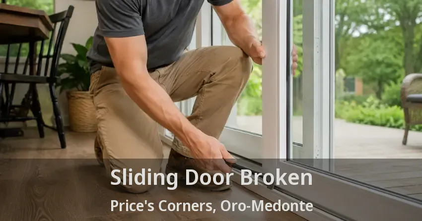 Sliding Door Broken Price's Corners, Oro-Medonte - ON
