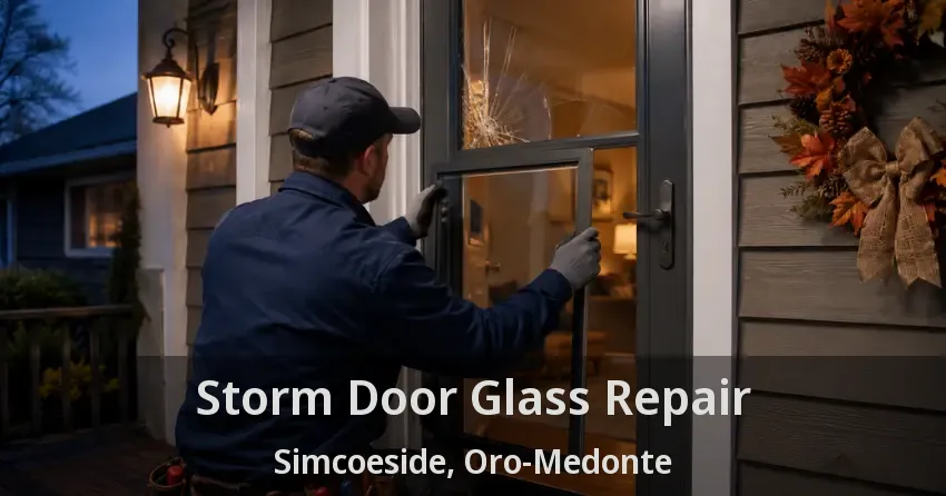 Storm Door Glass Repair Simcoeside, Oro-Medonte - ON