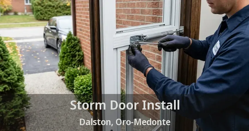 Storm Door Install Dalston, Oro-Medonte - ON