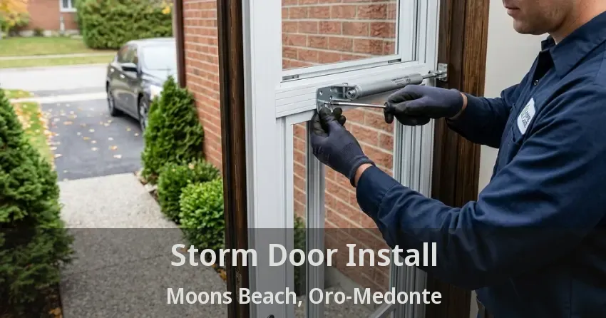 Storm Door Install Moons Beach, Oro-Medonte - ON