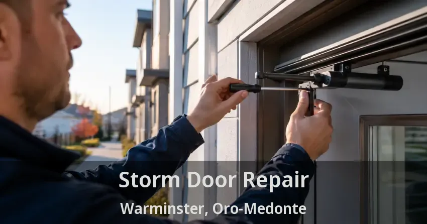 Storm Door Repair Warminster, Oro-Medonte - ON