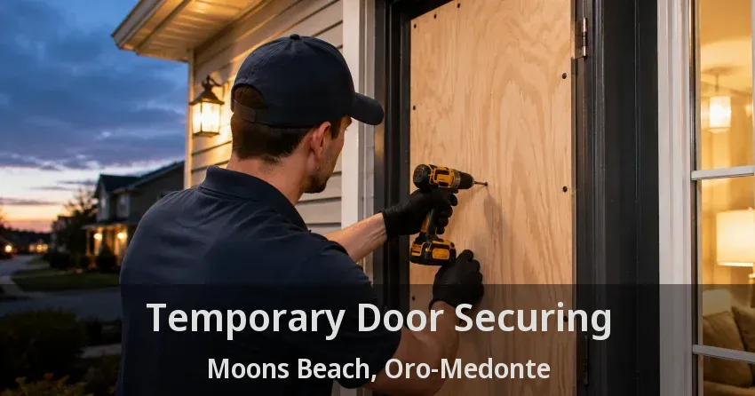Temporary Door Securing Moons Beach, Oro-Medonte - ON