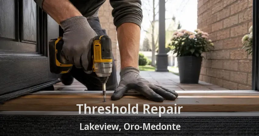 Threshold Repair Lakeview, Oro-Medonte - ON