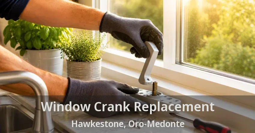 Window Crank Replacement Hawkestone, Oro-Medonte - ON