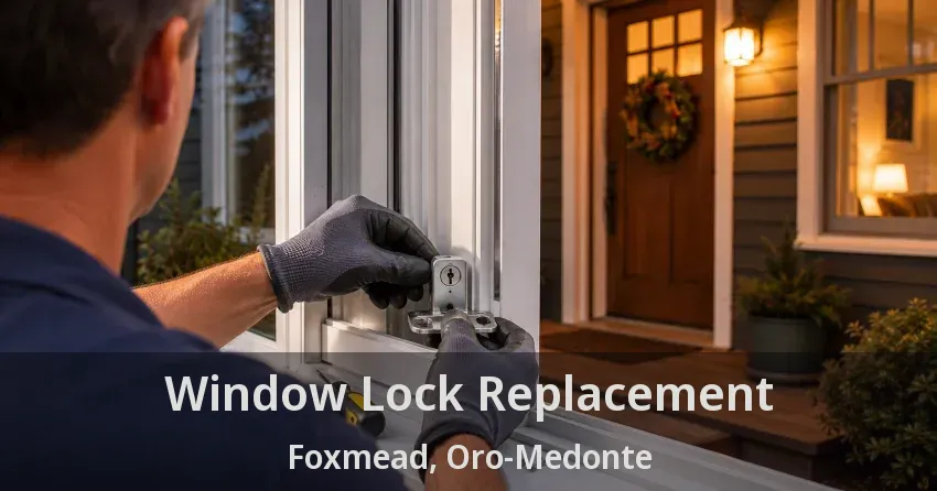 Window Lock Replacement Foxmead, Oro-Medonte - ON