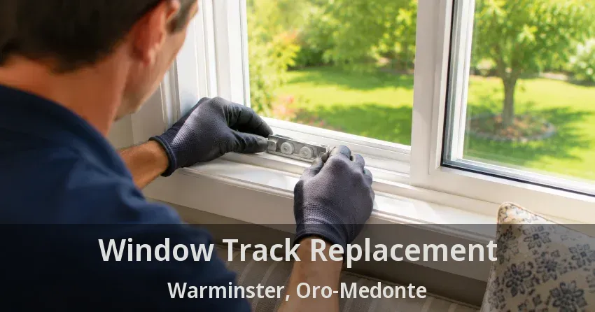 Window Track Replacement Warminster, Oro-Medonte - ON