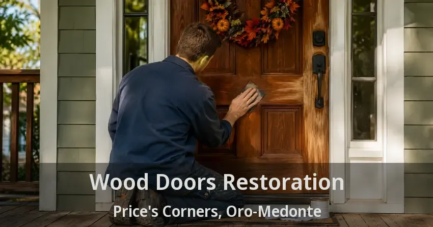 Wood Doors Restoration Price's Corners, Oro-Medonte - ON