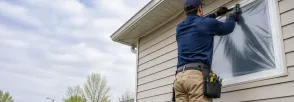 Temporary Window Covering Oro-Medonte